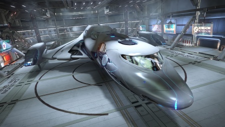 Image of the Imperial Clipper from Elite Dangerous