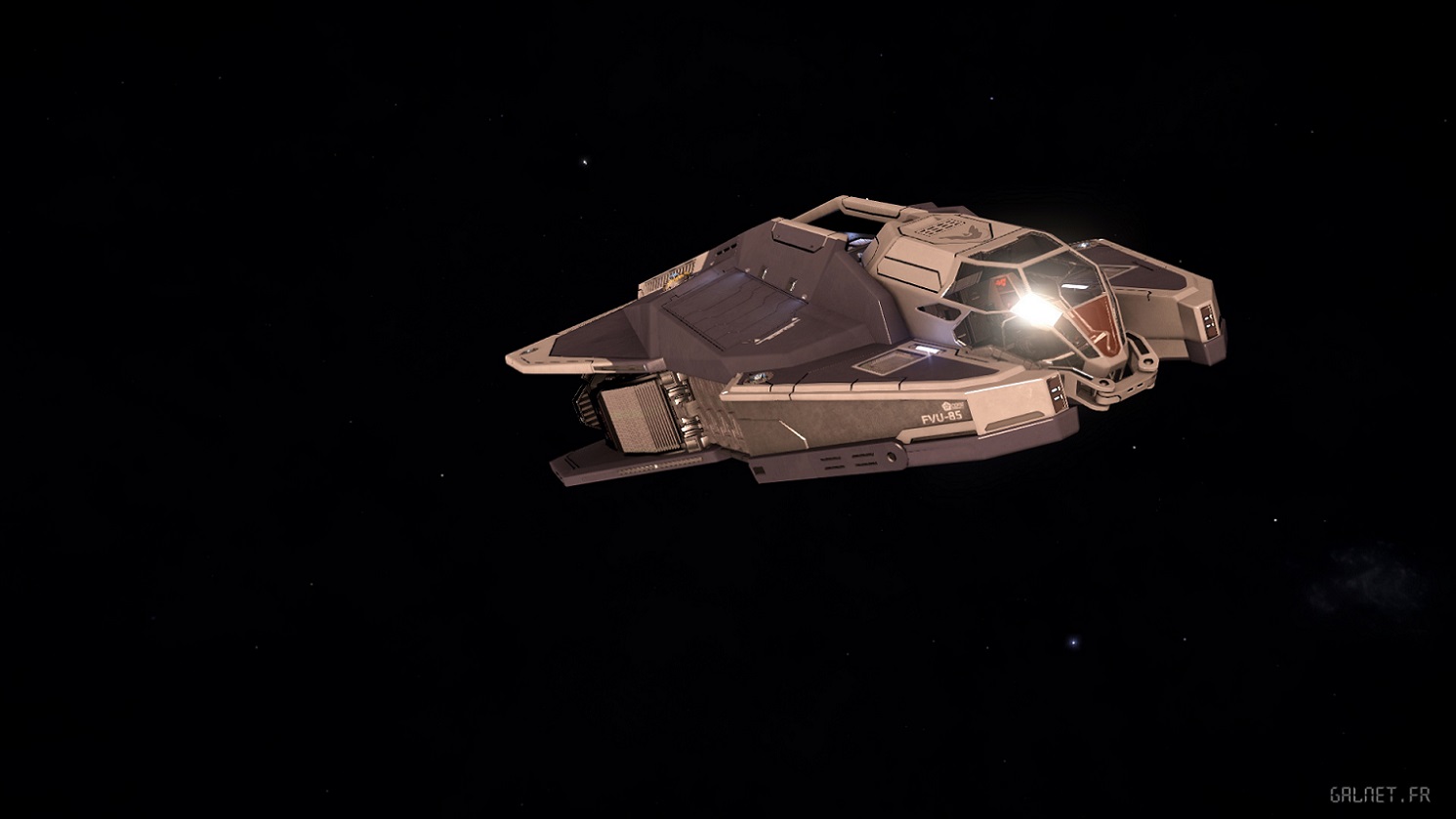 Image of the Vulture from Elite Dangerous